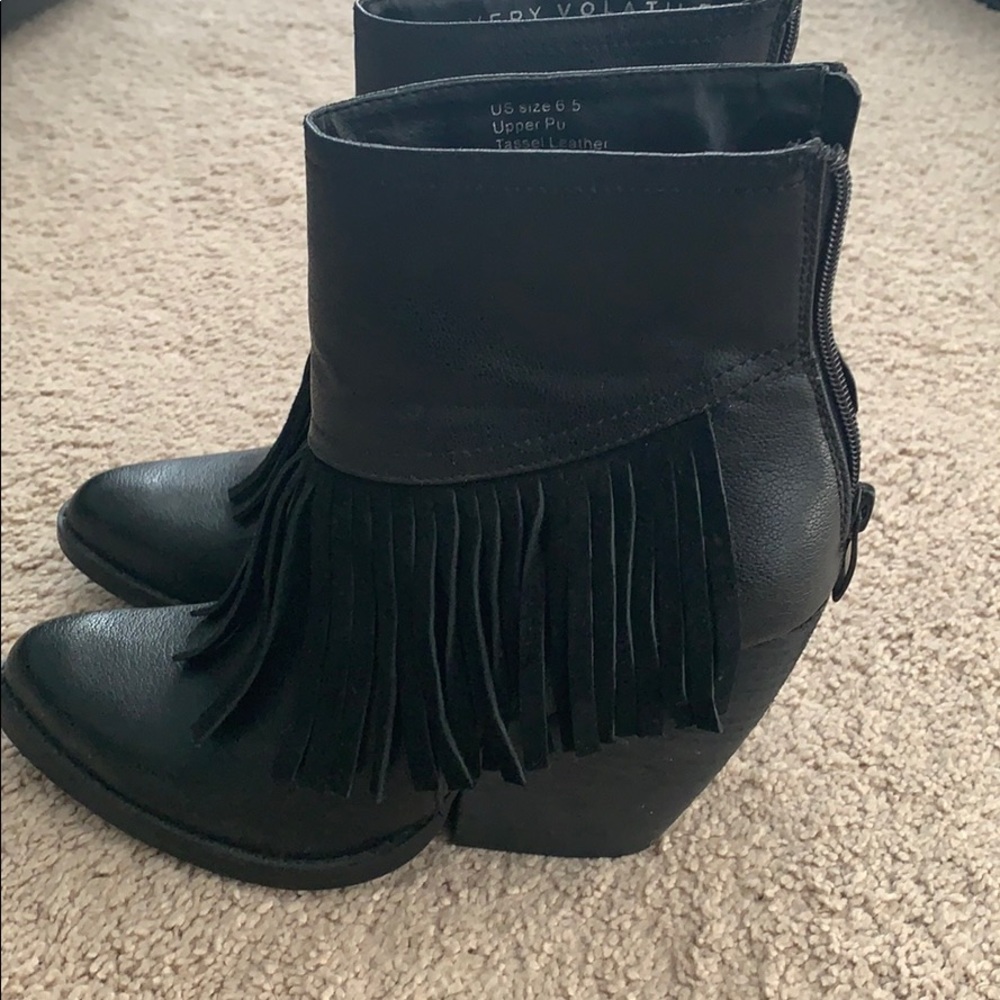 Very Volatile booties